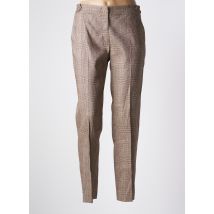 GERARD DAREL - Pantalon chino marron en lin - Femme - Taille 40 - Modz