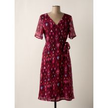 STREET ONE - Robe mi-longue violet en polyester - Femme - Taille 38 - Modz