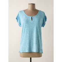 BROADWAY - T-shirt bleu en viscose - Femme - Taille 42 - Modz