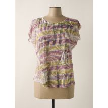 YES.ZEE - T-shirt violet en polyester - Femme - Taille 42 - Modz