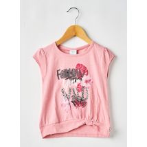 BOBOLI - T-shirt rose en coton - Fille - Taille TU - Modz
