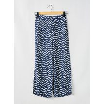 STREET ONE - Pantalon 7/8 bleu en viscose - Femme - Taille 36 - Modz