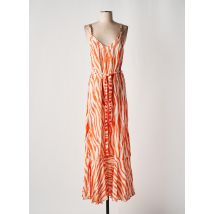 LOLA CASADEMUNT - Robe longue orange en viscose - Femme - Taille 44 - Modz