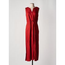 STREET ONE - Robe longue rouge en viscose - Femme - Taille 38 - Modz