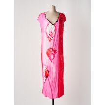 ELISA CAVALETTI - Robe longue rouge en viscose - Femme - Taille 40 - Modz