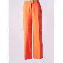 LOLA CASADEMUNT - Pantalon flare orange en polyester - Femme - Taille 44 - Modz