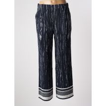 LEO & UGO - Pantalon large bleu en polyester - Femme - Taille 40 - Modz