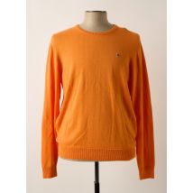 SERGE BLANCO - Pull orange en coton - Homme - Taille 3XL - Modz