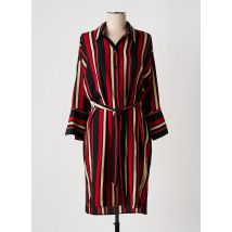 GRACE & MILA - Robe mi-longue rouge en polyester - Femme - Taille 36 - Modz