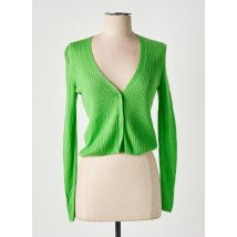 ESPRIT - Gilet manches longues vert en lyocell - Femme - Taille 34 - Modz