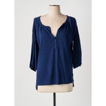 ESPRIT - T-shirt bleu en coton - Femme - Taille 34 - Modz