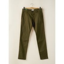 ESPRIT - Pantalon chino vert en coton - Femme - Taille TU - Modz