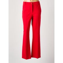 ESPRIT - Pantalon chino rouge en viscose - Femme - Taille TU - Modz
