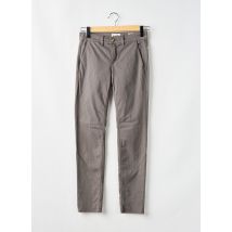 HAPPY - Pantalon chino gris en coton - Femme - Taille W29 - Modz