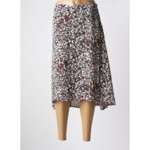 ESPRIT - Jupe mi-longue beige en polyester - Femme - Taille 34 - Modz