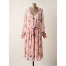 LA FIANCEE D'ARTHUR - Robe mi-longue rose en polyester - Femme - Taille 40 - Modz