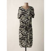 BRANDTEX - Robe mi-longue noir en viscose - Femme - Taille 42 - Modz