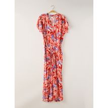 LA FIANCEE DU MEKONG - Combi-pantalon orange en viscose - Femme - Taille 40 - Modz