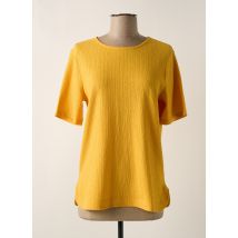 BRANDTEX - T-shirt jaune en polyester - Femme - Taille 40 - Modz