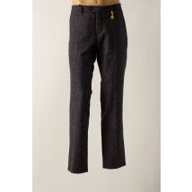 MANUEL RITZ - Pantalon slim bleu en polyester - Homme - Taille 48 - Modz