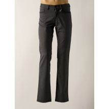 BRUNO SAINT HILAIRE - Pantalon droit noir en polyester - Homme - Taille 40 - Modz