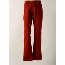 BRUNO SAINT HILAIRE - Jeans coupe droite orange en coton - Homme - Taille 48 - Modz
