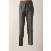 BRUNO SAINT HILAIRE - Pantalon slim gris en coton - Homme - Taille 50 - Modz