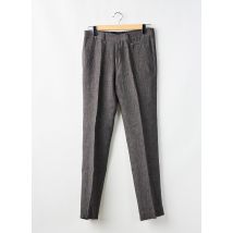 LAGERFELD - Pantalon droit gris en lin - Homme - Taille 50 - Modz