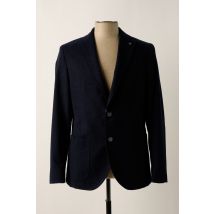 MANUEL RITZ - Blazer bleu en polyester - Homme - Taille L - Modz