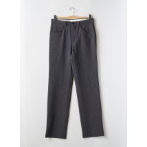 SAINT HILAIRE - Pantalon droit gris en polyester - Homme - Taille 40 - Modz