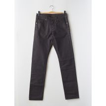 LAGERFELD - Pantalon slim marron en coton - Homme - Taille W30 - Modz