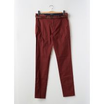 MAISON SCOTCH - Pantalon chino rouge en coton - Homme - Taille TU - Modz