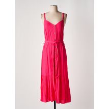 TOMMY HILFIGER - Robe longue rose en viscose - Femme - Taille 42 - Modz