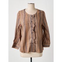 SKATÏE - Chemisier marron en polyester - Femme - Taille 36 - Modz