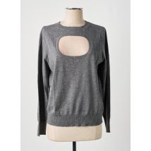 RODIER - Pull gris en laine - Femme - Taille 40 - Modz