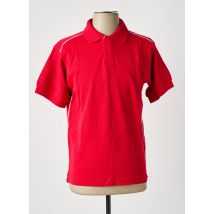 SLAZENGER - Polo rouge en coton - Homme - Taille S - Modz