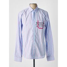 GAASTRA - Chemise manches longues bleu en coton - Homme - Taille M - Modz