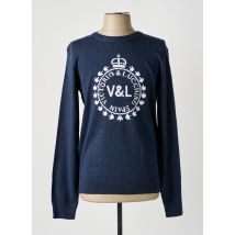 VICTORIO & LUCCHINO - Pull bleu en acrylique - Homme - Taille M - Modz