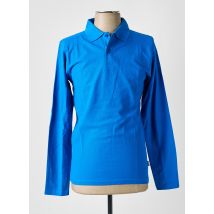 SLAZENGER - Polo bleu en coton - Homme - Taille S - Modz