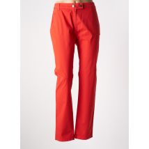 MADO ET LES AUTRES - Pantalon slim rouge en coton - Femme - Taille 46 - Modz