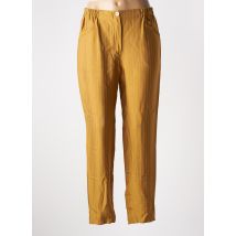 MADO ET LES AUTRES - Pantalon slim jaune en viscose - Femme - Taille 36 - Modz