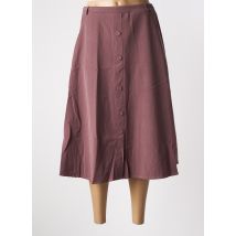 SKATÏE - Jupe mi-longue violet en polyester - Femme - Taille 38 - Modz
