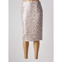 WEILL - Jupe mi-longue beige en polyester - Femme - Taille 38 - Modz