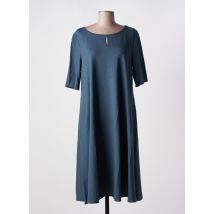 VETONO - Robe mi-longue bleu en viscose - Femme - Taille 42 - Modz