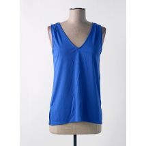 SCORZZO - Débardeur bleu en viscose - Femme - Taille 42 - Modz