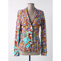 AVENTURES DES TOILES - Blazer orange en viscose - Femme - Taille 42 - Modz