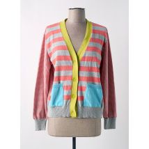 ALDOMARTINS - Gilet manches longues orange en coton - Femme - Taille 38 - Modz