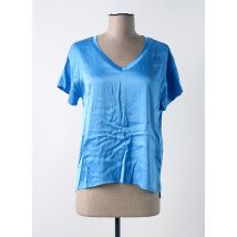 LEO & UGO - Blouse bleu en viscose - Femme - Taille 40 - Modz