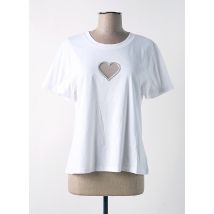RELISH - T-shirt blanc en coton - Femme - Taille 38 - Modz