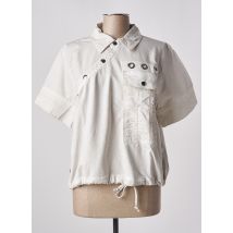 NÜ - Top beige en coton - Femme - Taille 44 - Modz